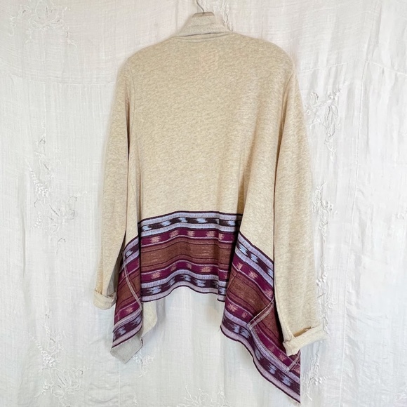 Billabong Flyaway Cardigan Raw Edge Large ๐5X Host Pick๐ - Picture 9 of 11